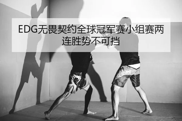 EDG无畏契约全球冠军赛小组赛两连胜势不可挡